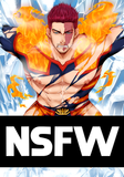 (SFW or NSFW) Enji Todoroki "Endeavor" from My Hero Academia Unofficial Fan Art Poster
