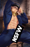 (SFW or NSFW) Saichi Sugimoto From Golden Kamuy Anime Unofficial Fan Art Poster