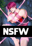 (SFW or NSFW) Hisoka Alternate Hair Down from Hunter x Hunter Unofficial Fan Art Poster