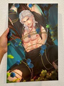 (SFW or NSFW) Geralt of Rivia from The Witcher Unofficial Fan Art Poster