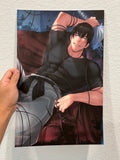 (SFW or NSFW) Toji Fushiguro from Jujutsu Kaisen Unofficial Fanart Poster