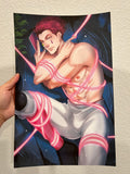 (SFW or NSFW) Hisoka from Hunter x Hunter Unofficial Fan Art Poster