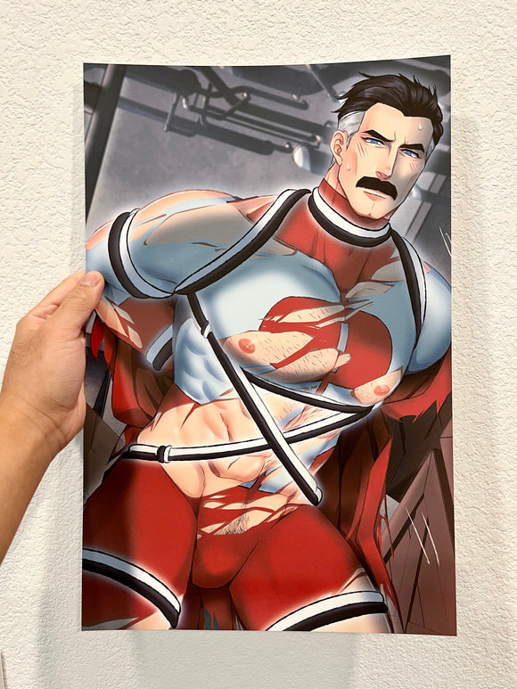 (SFW or NSFW) Omniman Nolan Grayson from Invincible Unofficial Fan Art Poster
