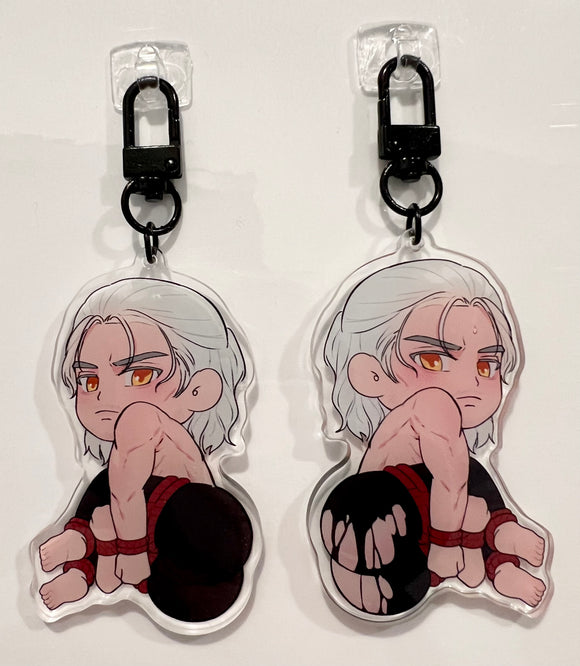 Geralt of Rivia from The Witcher Butt Variant Keychain