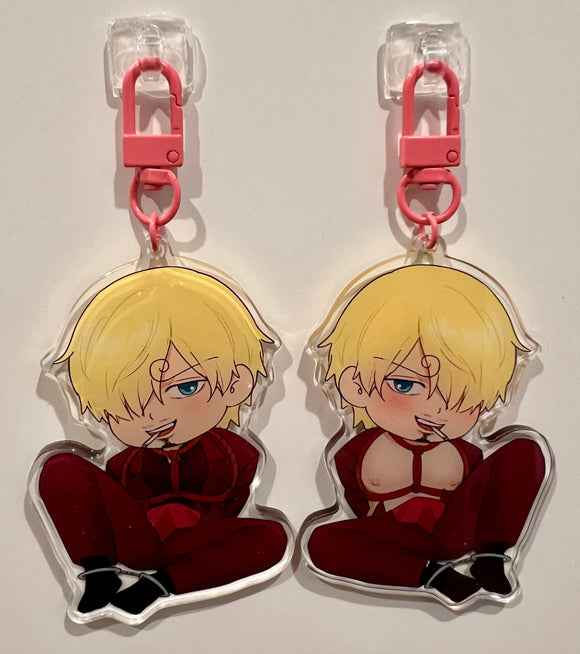 Sanji from One Piece FRONT Variant Keychain