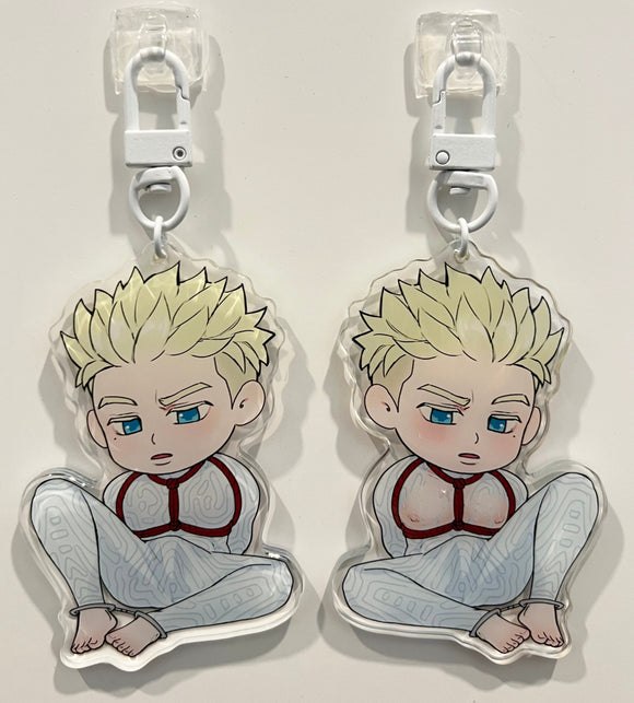 Knives Millions from Trigun Front Variant Keychain