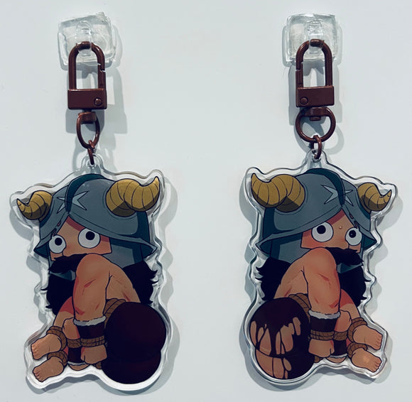 Senshi from Delicious in Dungeon Butt Variant Keychain