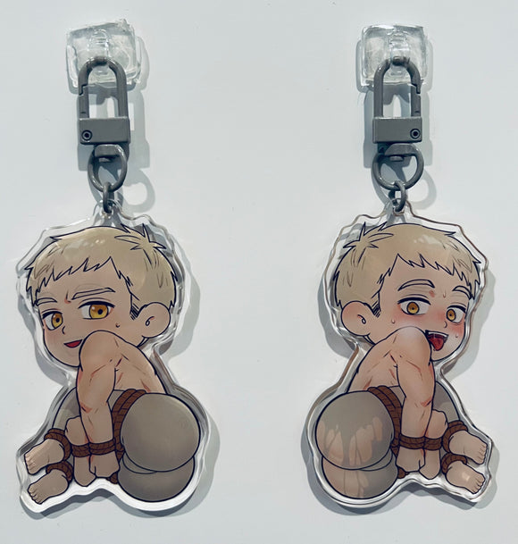 Laios Touden from Delicious in Dungeon Butt Variant Keychain