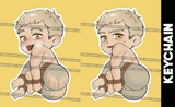 Laios Touden from Delicious in Dungeon Butt Variant Keychain