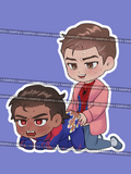 Peter x Miguel Keychain