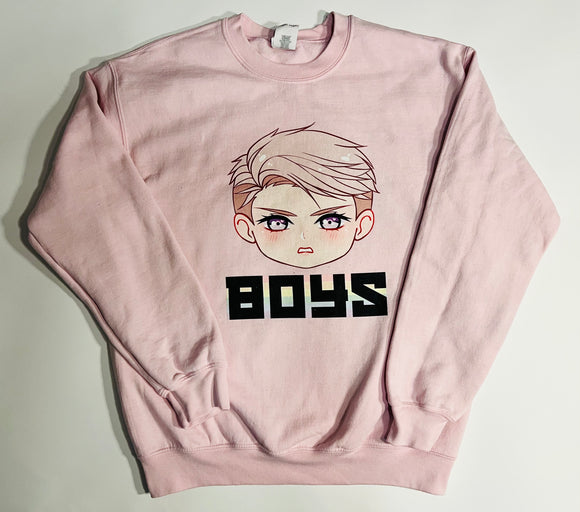 Inigo Boys Rainbow Print Sweatshirt Size MEDIUM (SAMPLE)